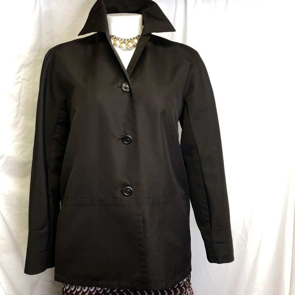 Max Mara women unlined boxy jacket NWOT sz 4 - Picture 2 of 13